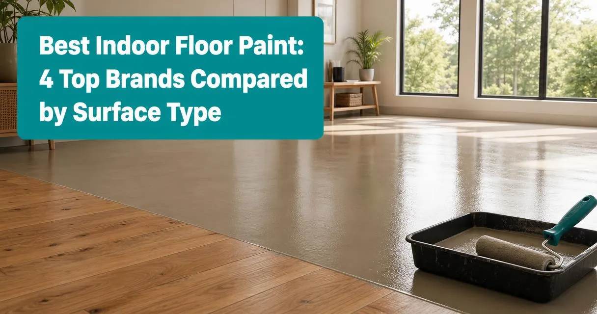 Best Indoor Floor Paint: 4 Brands for Wood, Concrete & Tile