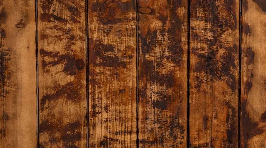 What Is Deck Stain? - Close-up of a rustic wooden surface showcasing natural grain and texture