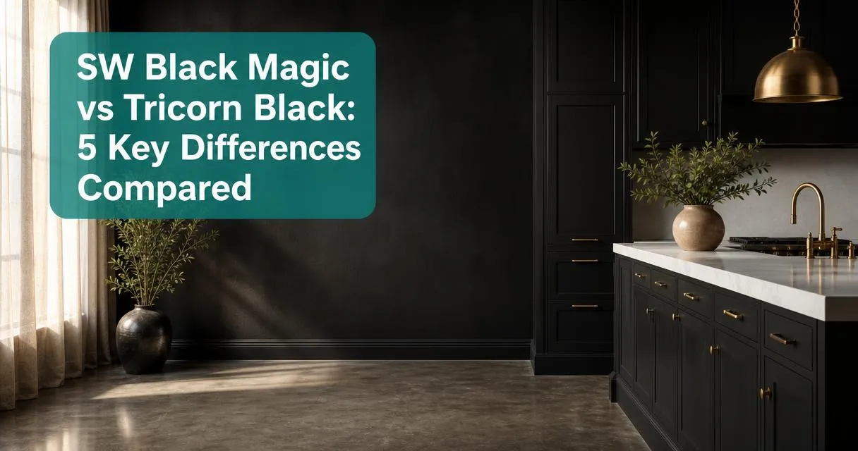 SW Black Magic vs Tricorn Black: 5 Key Differences Compared