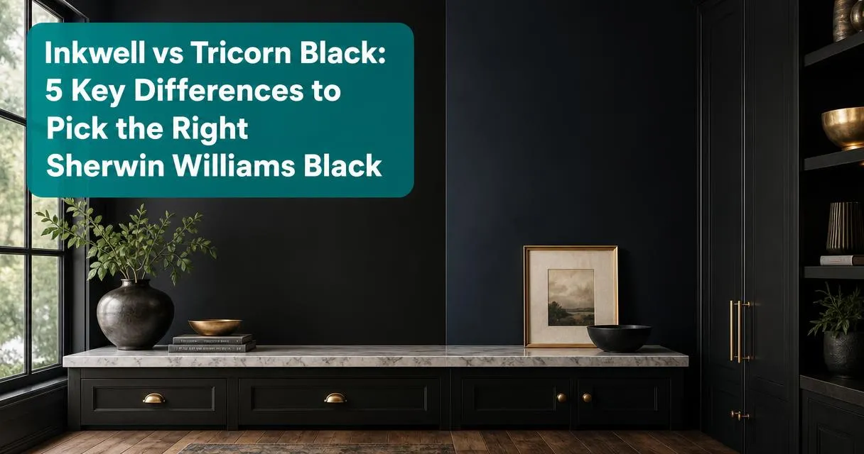 Inkwell vs Tricorn Black: 5 Key Differences for Your Next Project